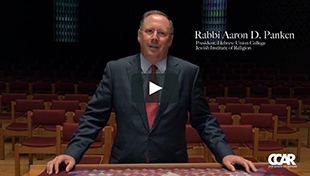 Rabbi Aaron Panken in the HUC-JIR/New York Synagogue