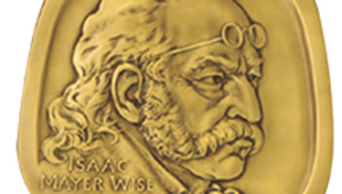 Isaac Mayer Wise medal from the Skirball Museum in Cincinnati
