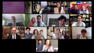 : Los Angeles rabbinical class of 2020 on Zoom